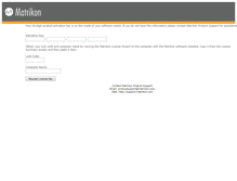 Tablet Screenshot of licensing.matrikon.com
